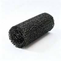 Tuyau de drainage en plastique, tube de drainage géocomposite, tuyau filtrant perméable en PP HDPE pour le drainage des murs de soutènement et des autoroutes en sous-sol