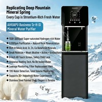 Dispensador de Agua Mineral de Estroncio RO de 600G |   Caudal Alto 1.57L/min |   Caldera de Calentamiento Gradual de 20L con Pantalla Táctil de 8 Pulgadas |   Dispensador de Agua de Pie