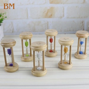 Ensemble de 30 minuteurs à sable en plastique et bois pour enfants, pour le brossage des <span class=keywords><strong>dents</strong></span>, cadeau de Noël - Product Image 3