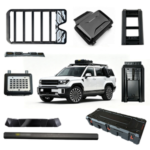 Aluminum Car Roof Luggage Rack <b>Baskets</b> Side Ladder Side Box Side Tent Roof Box Loading Series <b>for</b> Santa Fe - Product Image 1