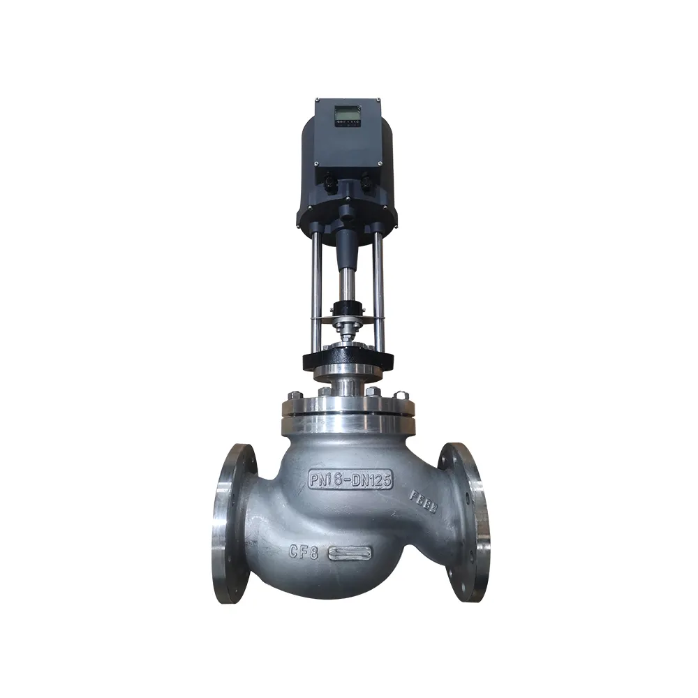 ZDLM-40K A216 WCB 8 10 12 14 16 18 20 22 24 Inch Sleeve seated water High Pressure Big diameter Motorized Control Valve