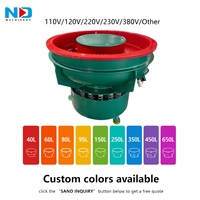 Machine de polissage vibratoire 450L pour le débavurage, le chanfreinage et l'éclaircissement des pièces en cuivre, aluminium et alliage de zinc