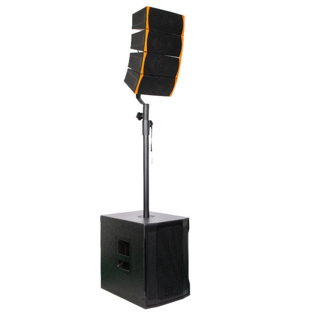 Portable 720W Compact Line Array PA System Professional Loudspeaker with Bluetooth for Events