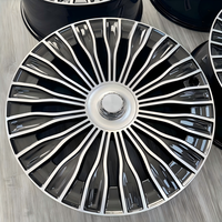 Jantes en alliage forgé multi-rayons JWYC New17-24 pouces 40/30 mm PCD, compatibilité universelle pour Benz, BMW et Audi