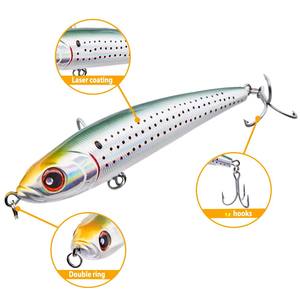 Hunthouse haute qualité 160mm <span class=keywords><strong>leurre</strong></span> d'eau salée bloc <span class=keywords><strong>de</strong></span> plomb leurres <span class=keywords><strong>de</strong></span> <span class=keywords><strong>pêche</strong></span> <span class=keywords><strong>japonais</strong></span> coulant crayon <span class=keywords><strong>leurre</strong></span> - Product Image 4