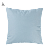 45x45 housse de coussin de couleur unie bleu foncé, imperméable, résistant aux UV, décoration extérieure, taies d'oreiller, housses de coussin de canapé