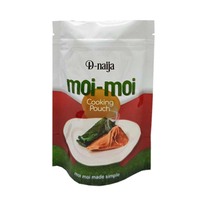 Sachet d'emballage alimentaire imprimé sur mesure pour Moi Moi nigérian avec fermeture éclair robuste