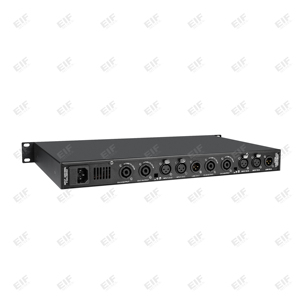 Amplificador de Potencia Digital Clase D de 4 Canales DK4350, 4x350W a 8 ohmios, Estéreo, XLR, Montaje en Rack Metálico, 1400W de Potencia Pico, Portátil para Sonido Envolvente - Product Image 3