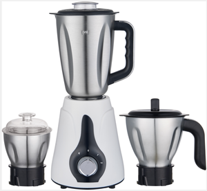 Mixeur de table multifonctionnel 3-en-1 pour la maison, 1,5 L, avec bouton-poussoir, boîtier en cuivre pur et acier inoxydable, machine à jus électrique - Product Image 1