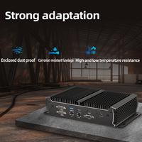 Mini PC Industrial Sin Ventilador XCY Intel Core I5 1135G7 DDR4 MSATA SSD 2 Puertos Ethernet 6 RS232 COM Micro Ordenador