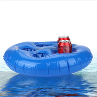 Porte-boisson de piscine gonflable, flotteur de piscine, plateau pour nourriture et boissons, bière, vin