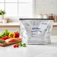 Sachet en aluminium personnalisé de qualité supérieure avec fermeture éclair et soufflet inférieur, pochette élégante sur mesure, pour aliments pour animaux de compagnie, OEM