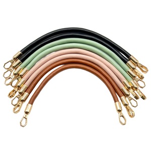 Correa de bolso de alta calidad, accesorios de cuerda de cuero corto, correa de hombro de cuerda redonda para bolso de axila y bolso - Product Image 1