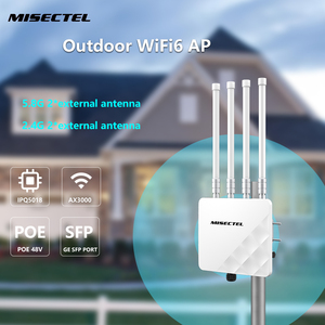 Ax3000 băng tần kép misectel 500M <span class=keywords><strong>Wifi</strong></span> vùng phủ sóng rộng khoảng cách <span class=keywords><strong>Repeater</strong></span> 1000M cổng ngoài trời không dây điểm truy cập cho phòng tập thể dục sử dụng - Product Image 3