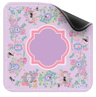 Tapis de table de mahjong américain de luxe, taille standard, surface en caoutchouc, motif Doggie in the Window, imperméable, pour jeu de poker