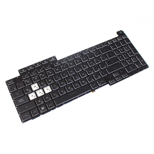 Laptop Keyboard Black Plastic Non Backlit RU for ROG Strix G713 G713Q G713QY G713QE G713QM G713QR - Product Image 4