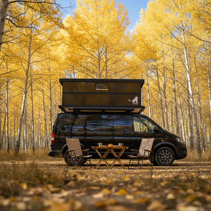 Camper <span class=keywords><strong>de</strong></span> <span class=keywords><strong>toit</strong></span> rigide électrique en fibre <span class=keywords><strong>de</strong></span> carbone P Show pour <span class=keywords><strong>Mercedes</strong></span> Sprinter Van automatique - Product Image 2