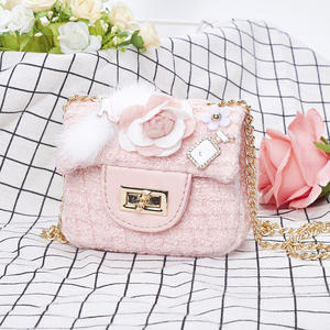 กระเป๋าสะพายข้างสายโซ่สไตล์ใหม่กระเป๋าสะพายไหล่เจ้าหญิงกระเป๋าแฟชั่นน่ารักทันสมัยสำหรับเด็กขนาดเล็ก - Product Image 6