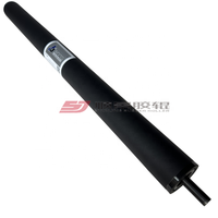 Rouleau en caoutchouc noir EPDM avec impression UV, résistant aux solvants, enduit, dureté Shore 35-40 Ra0.8, pour toutes les presses d'impression offset