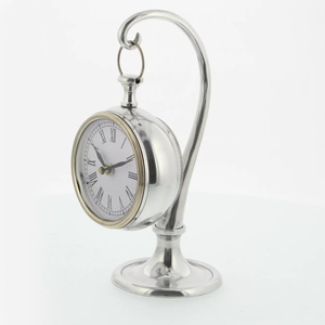 Reloj DE MESA DE ALUMINIO niquelado superventas 2025 - Product Image 1