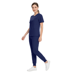 46002 Vêtements urbains pour femmes à col rond, style streetwear, en modal européen, lavables, pour le printemps et l'automne, ensembles de sport, vêtements d'hiver - Product Image 1