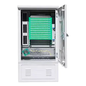 High Quality Indoor/Outdoor Wall Mount 288 Core Fiber Optic Cross Connect Cabinet Fiber Outdoor Cable ODF Unit Splice