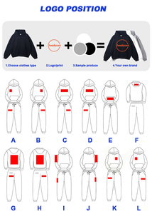 Sudaderas casuales personalizadas negras de invierno con letras, de alta calidad, sublimación completa por transferencia de calor, extragrandes, 100% poliéster, para hombre, unisex - Product Image 5