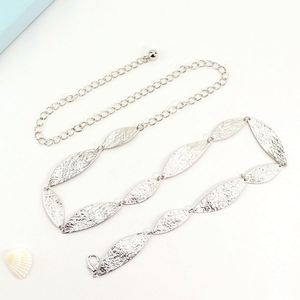 New Alloy Leaf Waist <b>Chain</b> Dress Accessories Fashionable <b>Chain</b> <b>Belt</b> & Pants <b>Chain</b> with Niche Design - Product Image 4