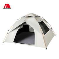 Tente de camping pliable d'extérieur, portable, imperméable, épaissie, pour la plage, ouverture et fermeture automatiques en un clic