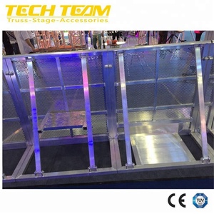 A-BAR02 de aluminio puerta barrera plegable barreras para <span class=keywords><strong>el</strong></span> evento de barrera de control de multitudes - Product Image 3