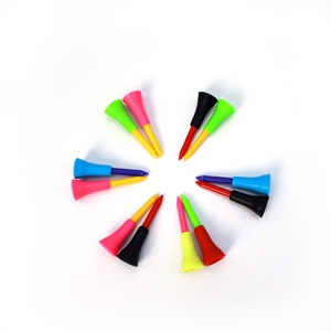 Tees de <span class=keywords><strong>Golf</strong></span> de Goma con Cabeza Suave, Ligeros y Duraderos, Tamaños de 56 mm/72 mm/83 mm, Paquete de 100 Piezas para Accesorios de Club de <span class=keywords><strong>Golf</strong></span> en Interiores/Exteriores - Product Image 5