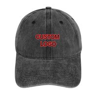 Casquettes de baseball en coton délavé à motifs personnalisés, style vintage, unisexe, type chapeau de cowboy, idéales pour les chauffeurs de camions classiques - Vente en gros usine