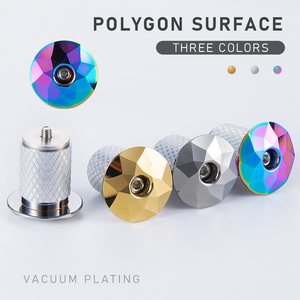 Kim cương knurling hợp kim MTB/ Road tay lái với khóa thanh phích cắm và chống trượt Grip vật liệu hợp kim nhôm cho đường xe đạp - Product Image 3