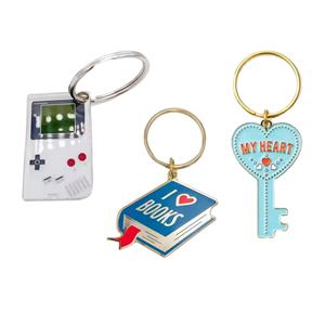 Porte-clés en métal en alliage de zinc en forme de serpent, émail souple ou dur, personnalisé, gravé, pour la décoration de sacs, vente en gros - Product Image 2