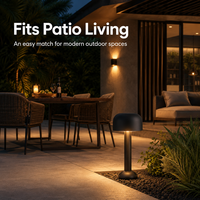 Lampadaire LED extérieur étanche moderne pour allée de jardin, pelouse, cour, villa, parc, éclairage paysager - Vente en gros
