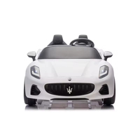 Voiture électrique sous licence Maserati Gt 2024 pour enfants voiture jouet télécommandée à quatre roues motrices voiture électrique pour enfants avec double siège
