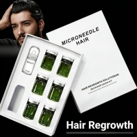 Kit de Traitement Capillaire Anti-Chute et Repousse à Base de Plantes Marque Blanche pour l'Alopécie – Sérum de Croissance Rapide pour une Densité Capillaire Accrue 3+1