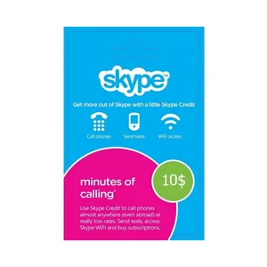Skype 10$ Gift Card - Fast Delivery