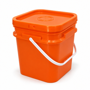 Cubo <span class=keywords><strong>de</strong></span> Plástico Cuadrado Hermético <span class=keywords><strong>de</strong></span> 5L, 10L, 12L, 16L, 20L, Grado Alimenticio, para Almacenamiento <span class=keywords><strong>de</strong></span> Vino, <span class=keywords><strong>Cerveza</strong></span> y Miel - Product Image 3