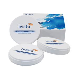 Disco in <span class=keywords><strong>Zirconia</strong></span> di Alta Qualità, Blocco Dentale in <span class=keywords><strong>Zirconia</strong></span> Bianca ST - Product Image 1
