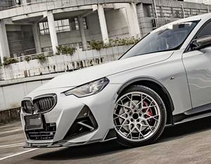 Parachoques de coche de alta calidad <span class=keywords><strong>2022</strong></span> pulgadas adecuado para <span class=keywords><strong>BMW</strong></span> 2 Series G42 M240 SQ estilo labio frontal de fibra de carbono seco - Product Image 6