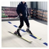 Simulateur de ski toutes saisons, équipement d'entraînement au ski et au snowboard pour station de ski, centre sportif