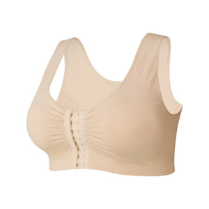 Comercio Electrónico Transfronterizo, Lencería Europea y Americana de Tallas Grandes para Mujer: <span class=keywords><strong>Sujetador</strong></span> <span class=keywords><strong>Push</strong></span>-<span class=keywords><strong>Up</strong></span> Antideslizante con Cierre Frontal - Product Image 5