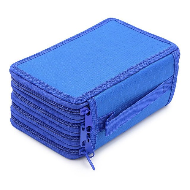 Manufacturer Pencil Case Oxford Fabric Anti-Scratch Bag Pen Holder Pouch Colored Pencil Organizer Bag for Artist