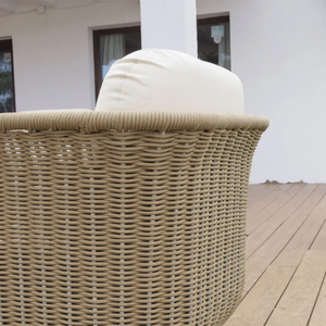 Divano da giardino esterno in Rattan in stile moderno impermeabile protezione solare cineserie per terrazza con <span class=keywords><strong>balcone</strong></span> e spazio all'<span class=keywords><strong>aperto</strong></span> - Product Image 3