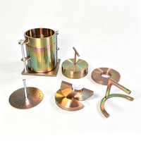 Moule et accessoires pour essai CBR du sol, moule CBR complet avec collier et plaque de base perforée