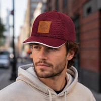 Casquette de baseball tactique d'extérieur en maille et velours flanelle, avec logo personnalisé en cuir, casquette de camionneur de haute qualité à 6 panneaux et visière incurvée