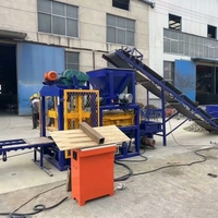 Machine à fabriquer des blocs de béton creux, petites machines manuelles à fabriquer des pavés, machines semi-automatiques à fabriquer des briques