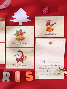 <span class=keywords><strong>Carte</strong></span> de voeux de remerciement de Noël et du <span class=keywords><strong>Nouvel</strong></span> <span class=keywords><strong>An</strong></span> Cartes-cadeaux en papier de vacances avec impression - Product Image 5