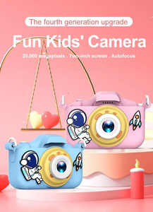 X900S Mini dessin animé mignon 1080P HD numérique enfants Photo instantanée caméra vidéo jeux intégrés cadeau de noël enfant caméra - Product Image 2